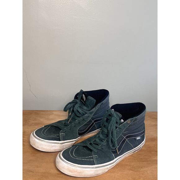 Vans x Independent Trucks SK8-Hi Pro Green Suede Skate Shoes Men\'s US 11 main image 12